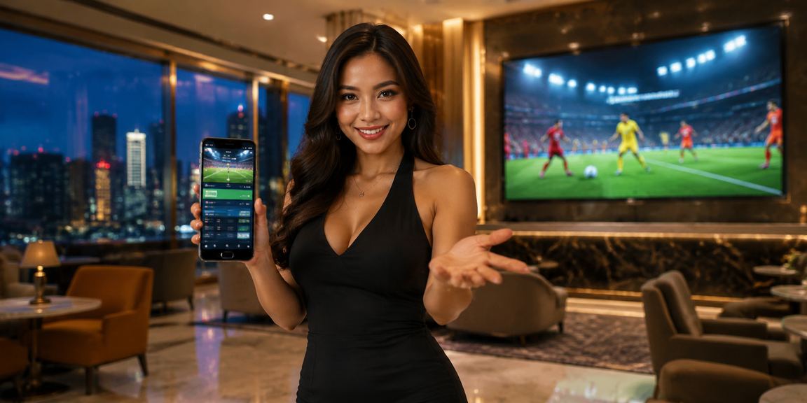 Peminat sukan Selangor menyaksikan perlawanan dan membuat pertaruhan melalui telefon bimbit